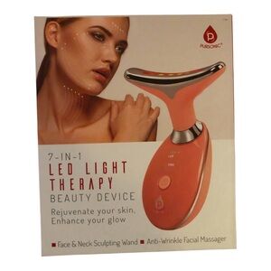NEW IN BOX Pursonic 7 in 1 LED Beauty Device